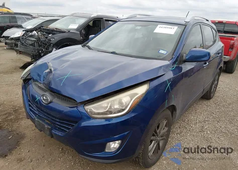 2014 Hyundai Tucson Se z USA, uszkodzony, nr VIN KM8JUCAG2EU825300